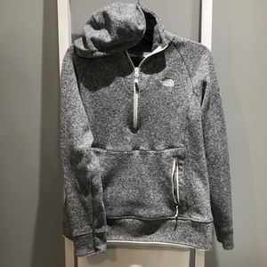 North face hooded pullover